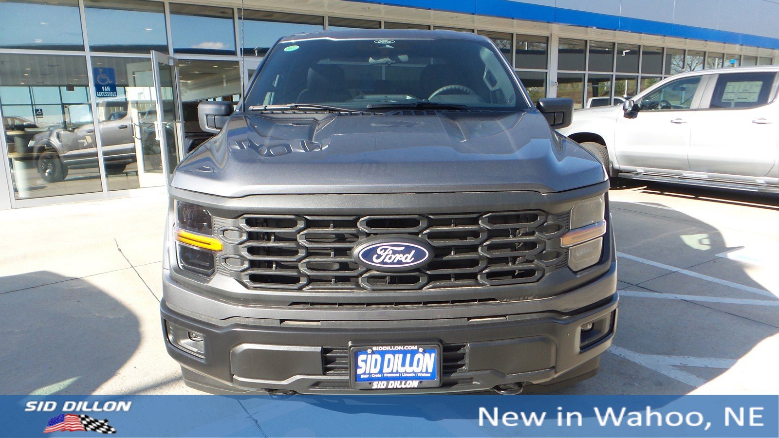 New 2024 Ford F150 STX® SuperCrew® in Wahoo 9F1337 Sid Dillon Ford