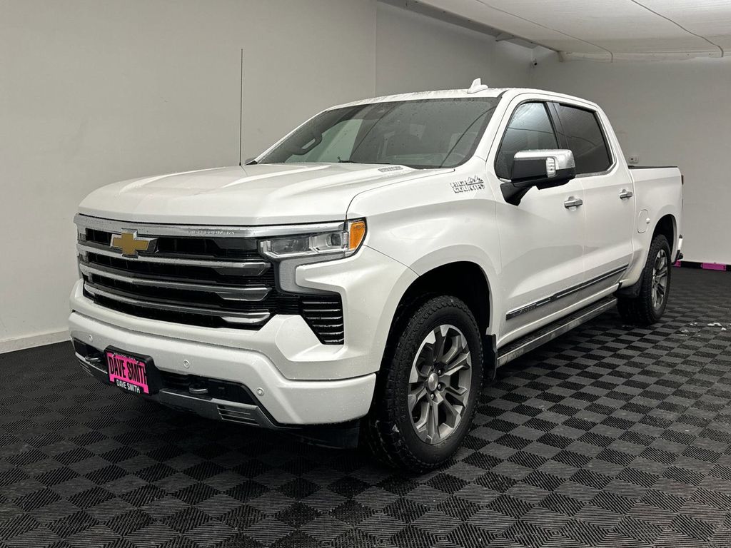 Used 2023 Iridescent Pearl Tricoat Chevrolet High Country image 1