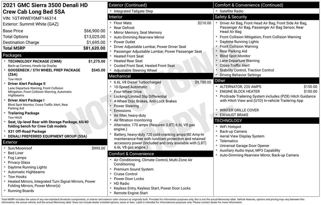 2021 GMC Sierra 3500 Denali HD Denali's photo