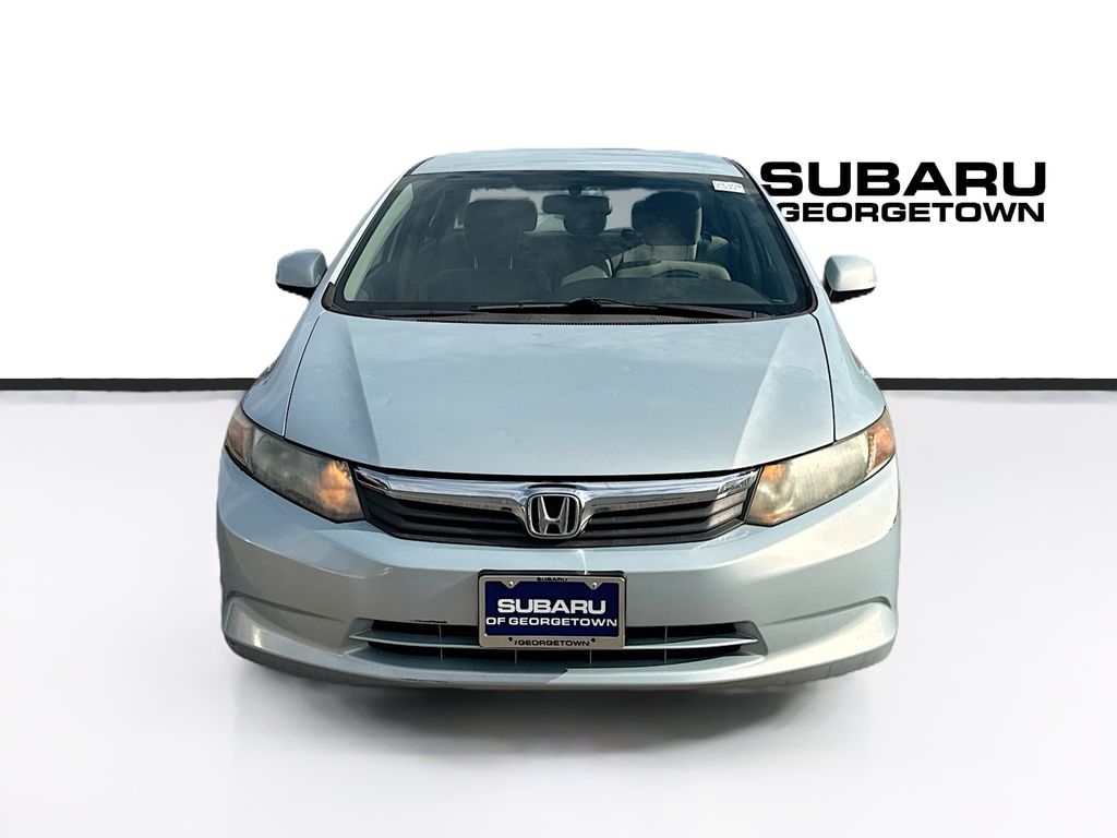 Used 2012 Honda Civic LX with VIN 19XFB2F57CE307485 for sale in Georgetown, TX