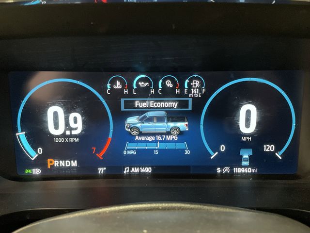 Used 2021 Gray Metallic Ford Platinum image 19