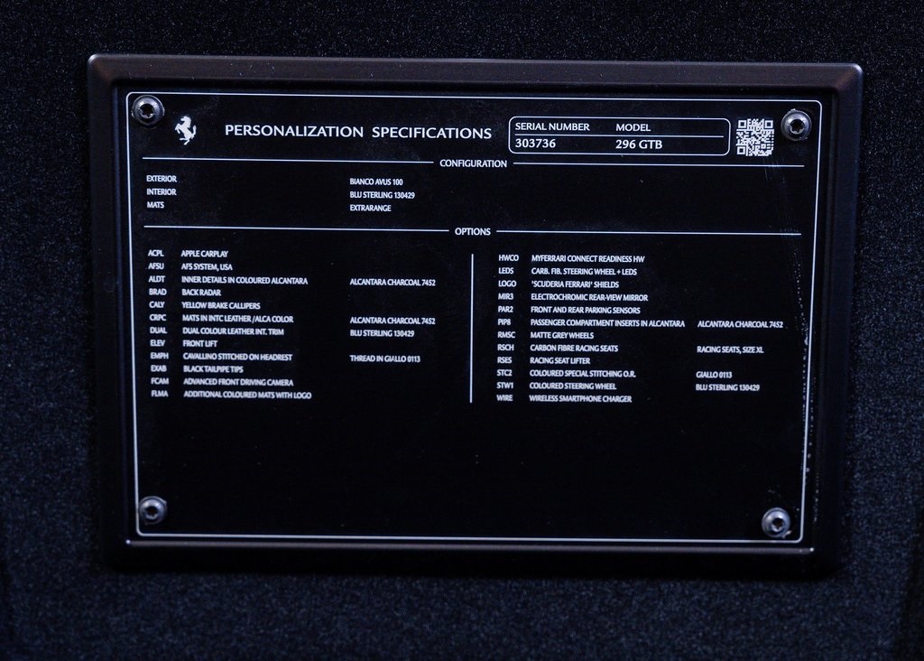 Certified Used 2024 Bianco Avus Ferrari  image 25