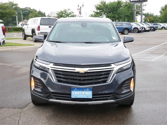Certified 2022 Chevrolet Equinox LT with VIN 2GNAXUEV7N6150298 for sale in Anoka, Minnesota