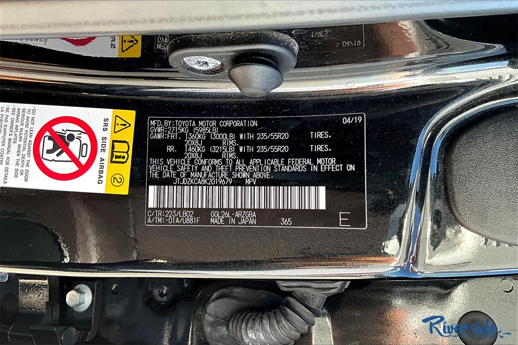 2019 Lexus RX 350L photo 9