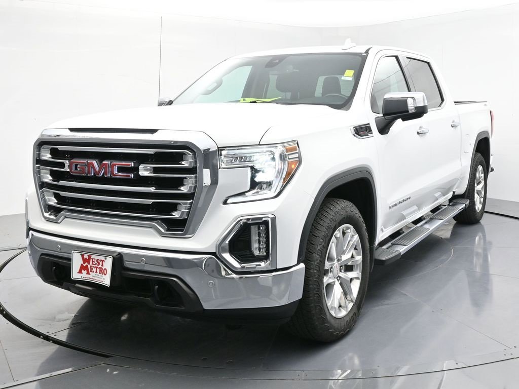Used 2021 GMC Sierra 1500 SLT with VIN 3GTU9DET9MG208073 for sale in Monticello, Minnesota