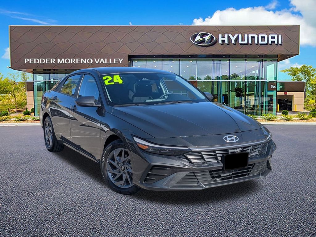 Certified 2024 Hyundai Elantra SEL with VIN KMHLM4DG7RU756510 for sale in Moreno Valley, CA