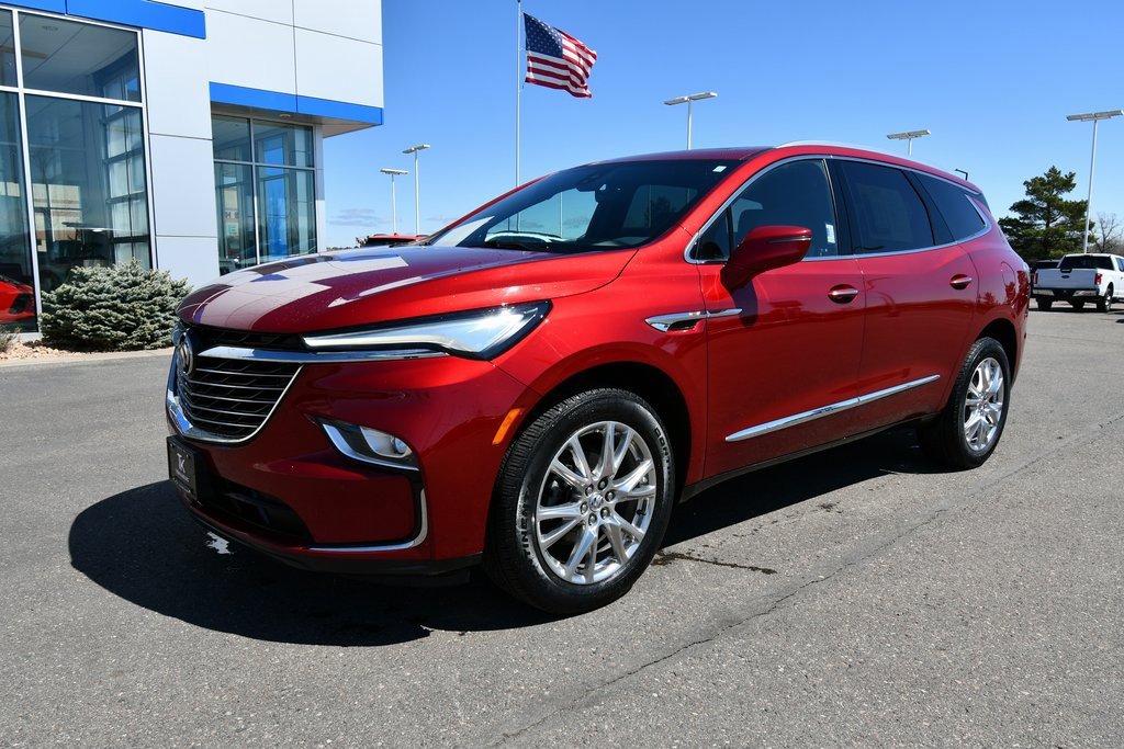 Used 2023 Buick Enclave Premium with VIN 5GAEVBKW1PJ203778 for sale in North Branch, Minnesota