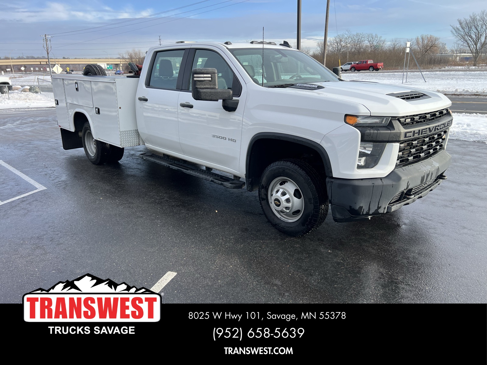 Used 2023 Chevrolet Silverado 3500HD Work Truck with VIN 1GB4YSEY2PF133312 for sale in Minneapolis, Minnesota