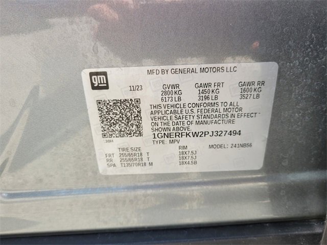 1GNERFKW2PJ327494