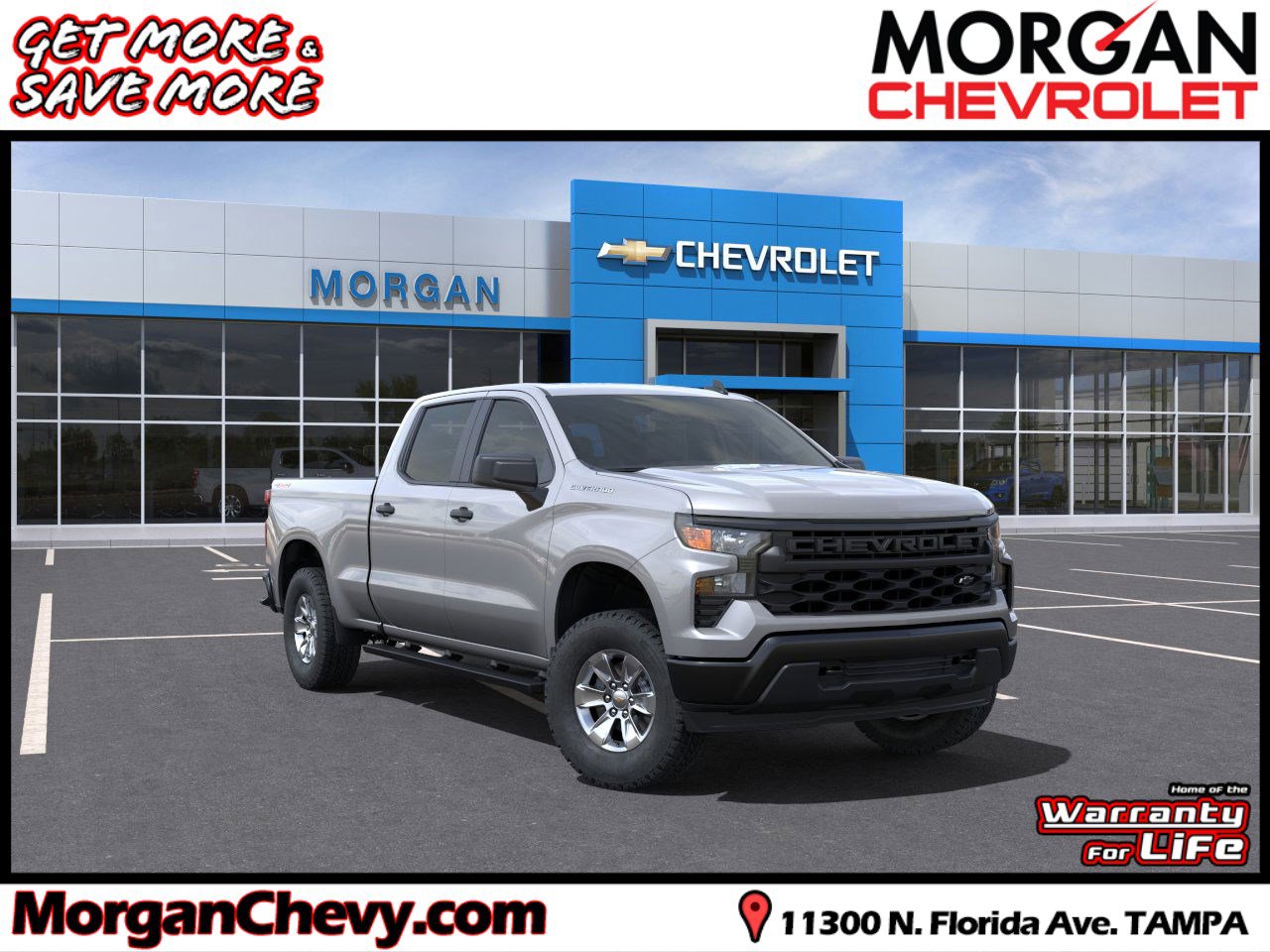 1500C ブルー New 2025 Chevrolet Silverado 1500 RST Crew Cab in San