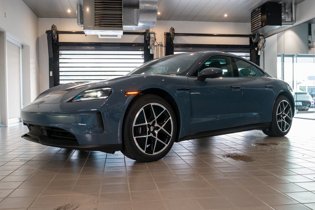 New 2025 Pale Blue Metallic Porsche  image 1