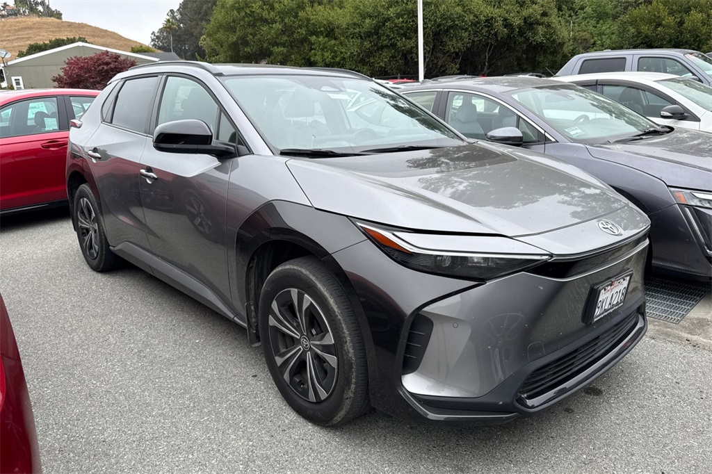 Used 2023 Toyota bZ4X XLE with VIN JTMAAAAAXPA028648 for sale in Soquel, CA