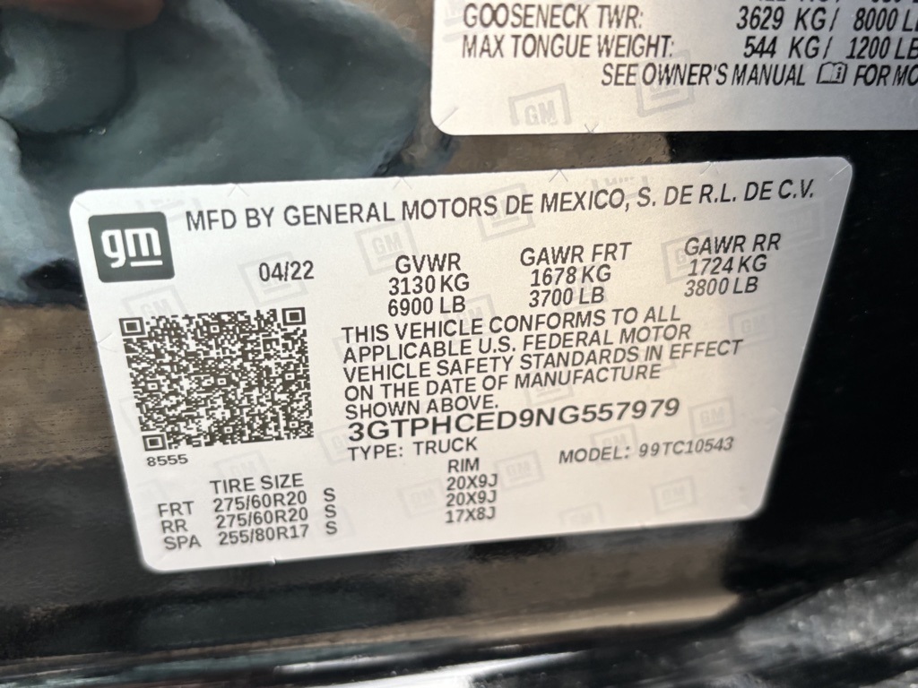 2022 Gmc Sierra 1500 Elevation photo 11