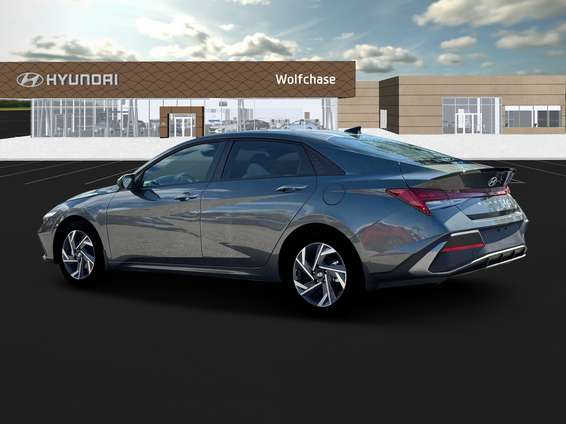 New 2025 Gray Hyundai SEL Sport image 4