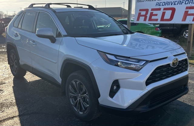 Used 2025 Toyota RAV4 XLE Premium with VIN JTMB6RFV0SJ077396 for sale in Northfield, Minnesota