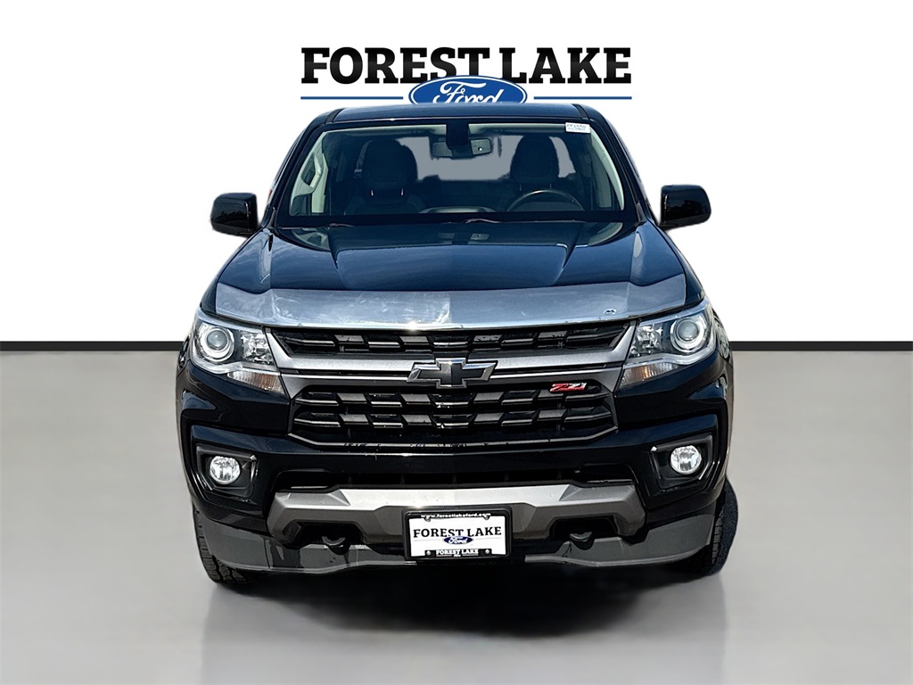 Certified 2021 Chevrolet Colorado Z71 with VIN 1GCGTDEN9M1261595 for sale in Forest Lake, Minnesota