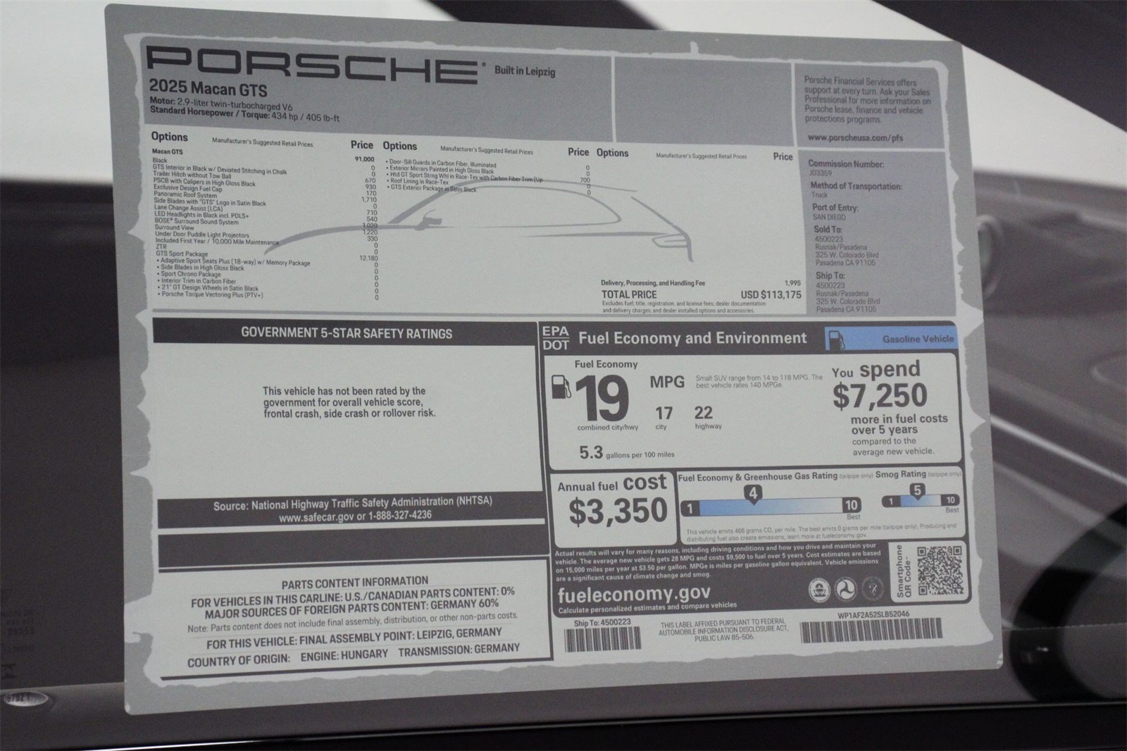 2025 Porsche Macan GTS photo 23