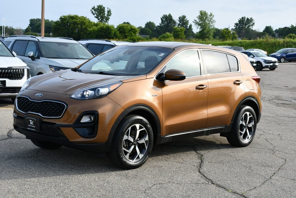 Used 2020 Kia Sportage LX with VIN KNDPMCACXL7713416 for sale in Rochester, Minnesota