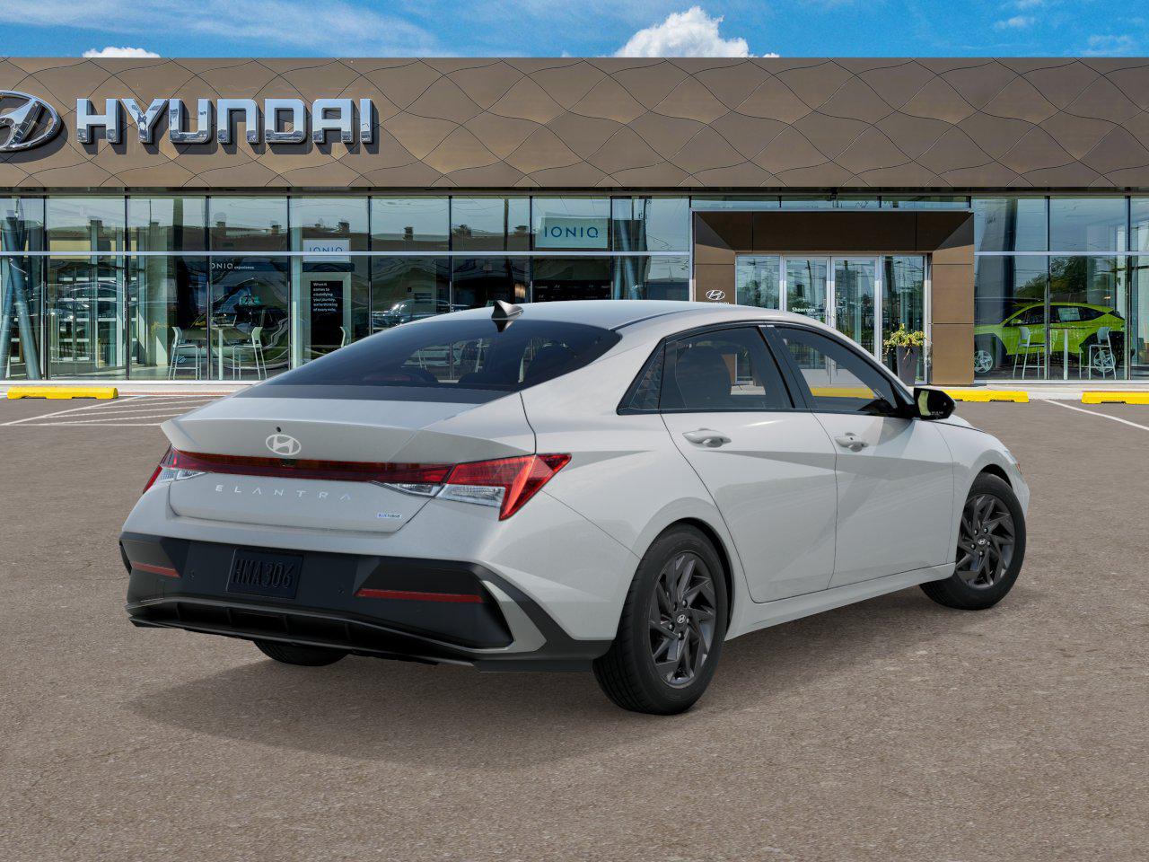 2026 Hyundai Elantra Hybrid Blue photo 2