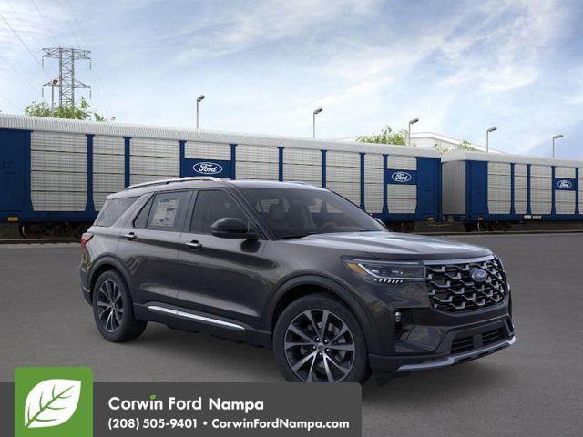 New 2025 Black Metallic Ford Platinum image 1
