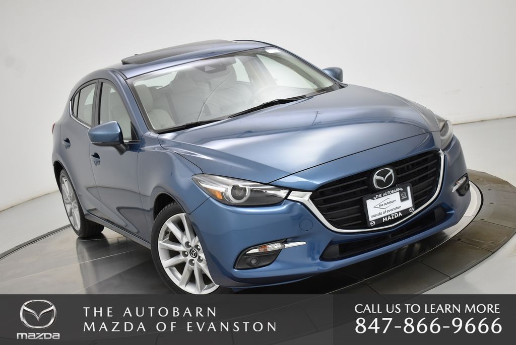 Used 2017 Mazda Mazda3 Grand Touring with VIN 3MZBN1M34HM153927 for sale in Evanston, IL