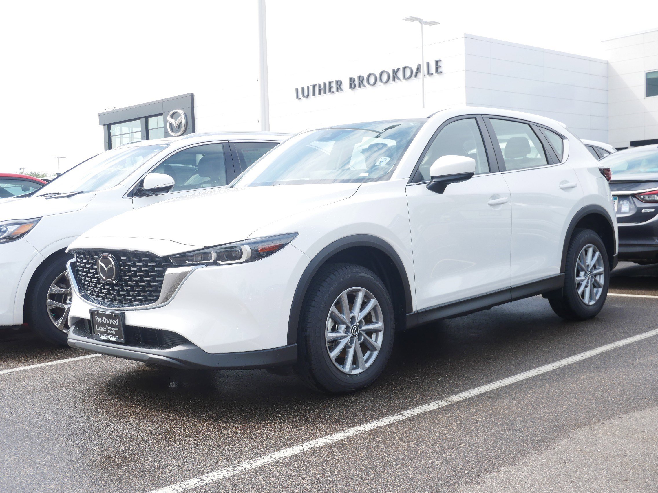 Certified 2025 Mazda CX-5 S with VIN JM3KFBAL1S0588738 for sale in Brooklyn Center, Minnesota