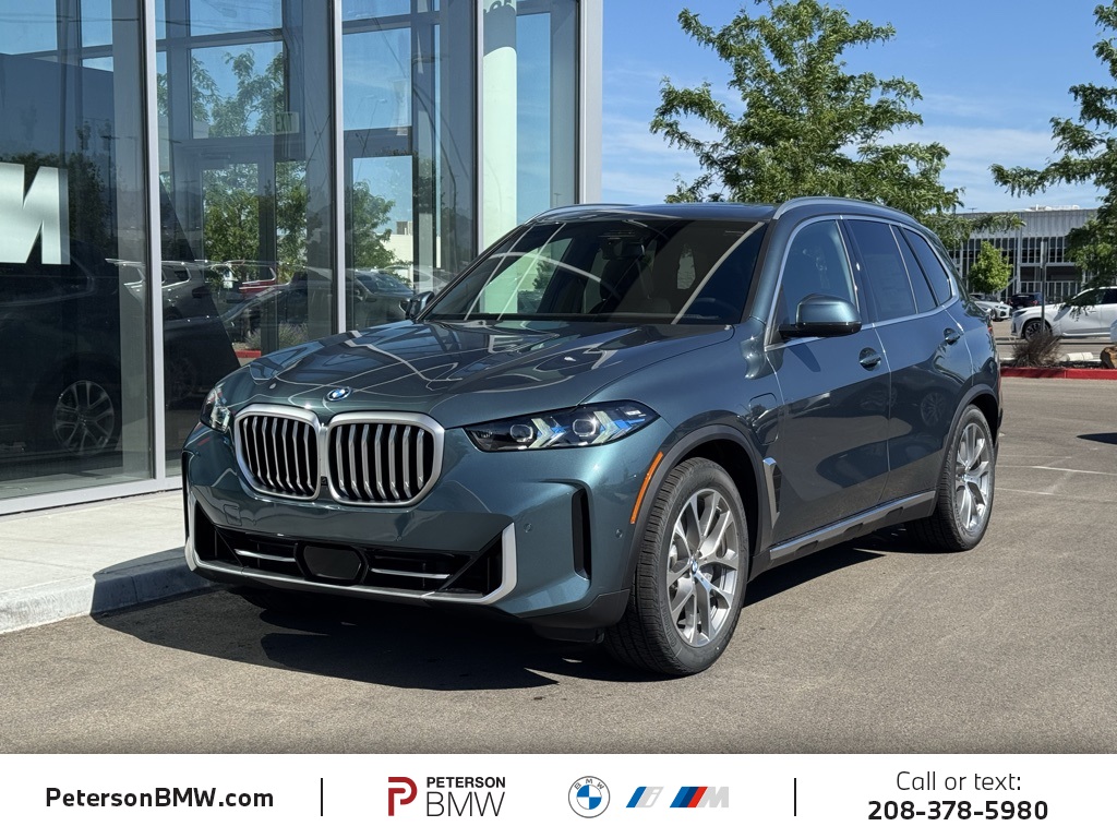 New 2026 Blue Ridge Mountain Metallic BMW xDrive50e image 1