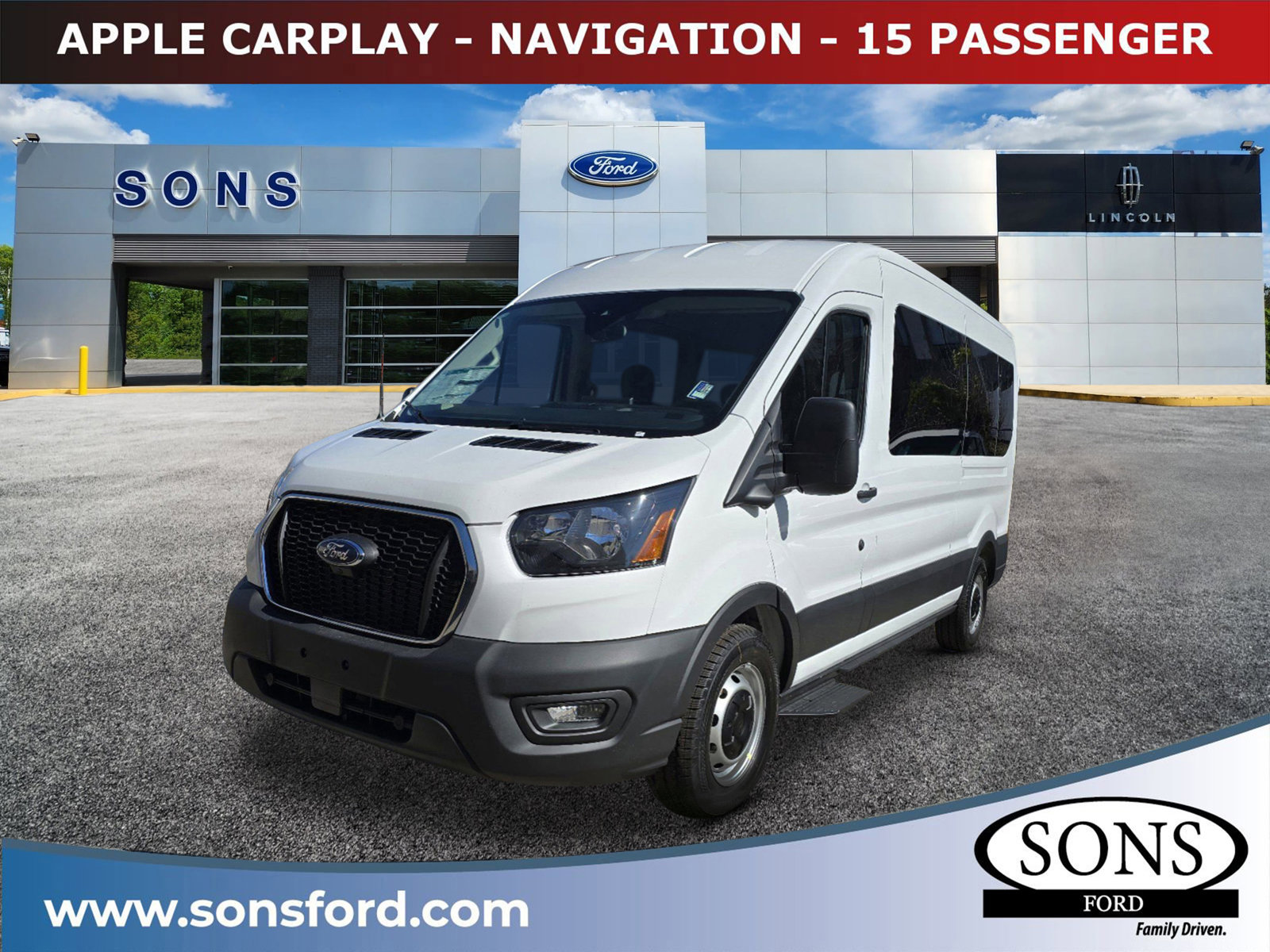 2024 Ford Transit Passenger XL photo 2