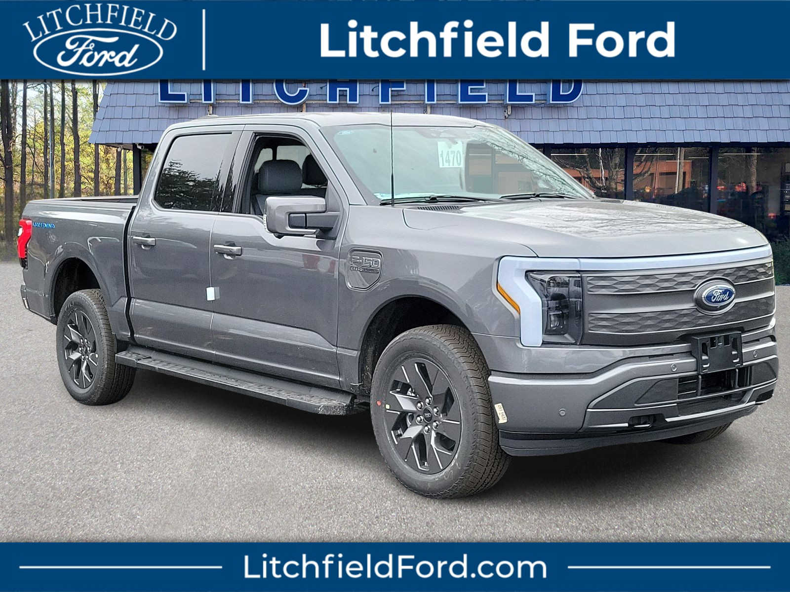 New 2023 Ford F150 Lightning LARIAT® SuperCrew® in Litchfield 1470