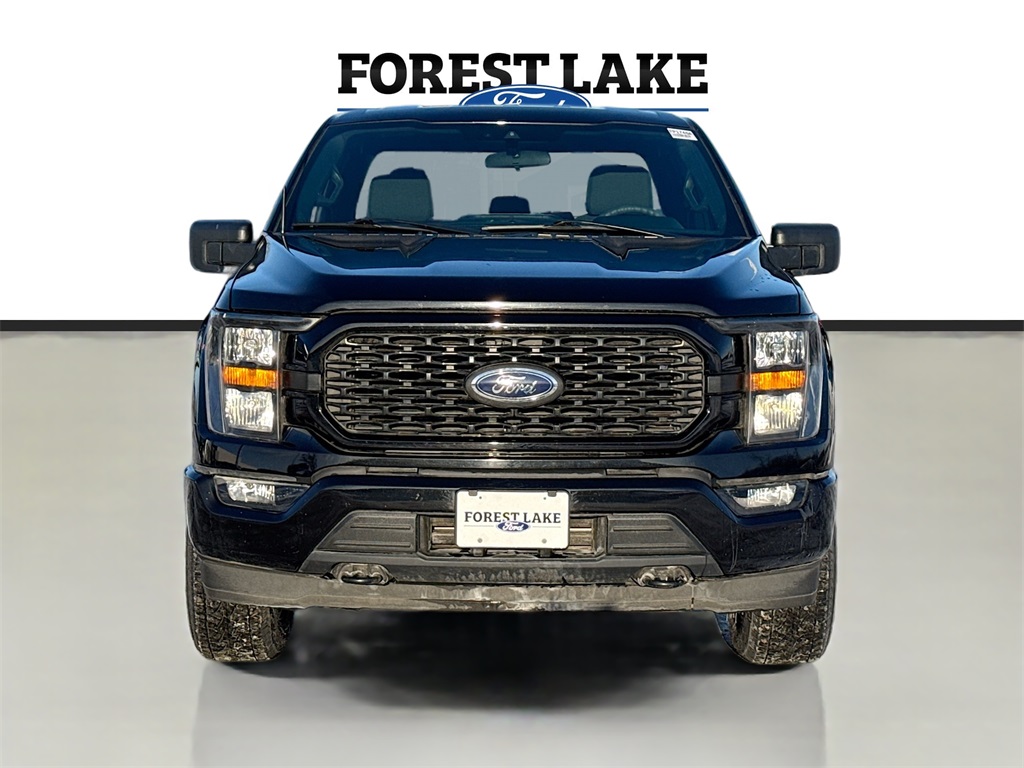 Certified 2023 Ford F-150 XL with VIN 1FTEX1EP0PKE34608 for sale in Forest Lake, Minnesota