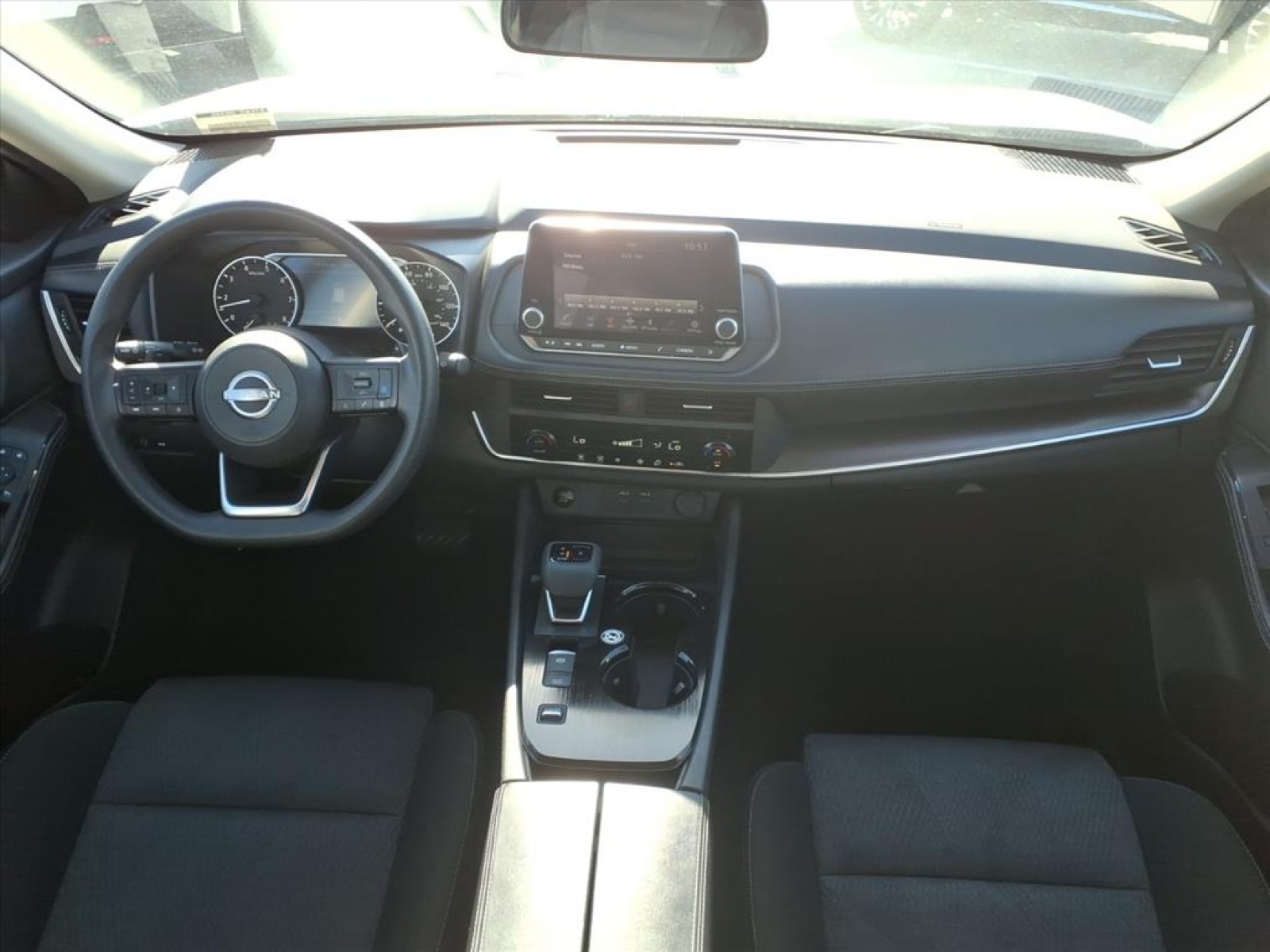 2024 Nissan Rogue SV Silver at Robbins Nissan