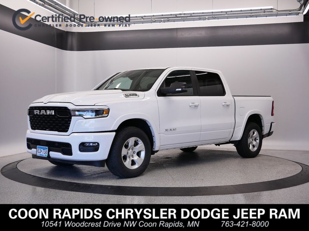 Used 2025 RAM Ram 1500 Pickup Big Horn/Lone Star with VIN 1C6SRFFPXSN545254 for sale in Coon Rapids, Minnesota