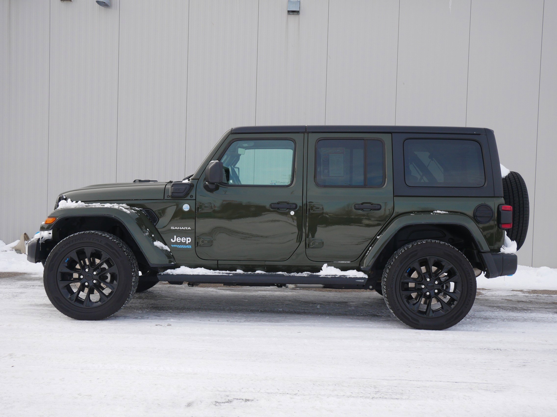 Used 2022 Jeep Wrangler Unlimited Sahara 4XE with VIN 1C4JJXP64NW257798 for sale in Hastings, Minnesota