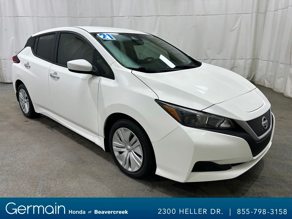 Used 2021 Nissan Leaf S with VIN 1N4AZ1BV2MC553185 for sale in Beavercreek, OH