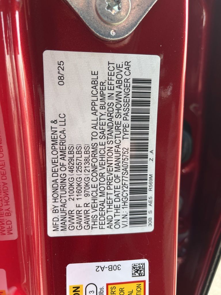 2025 Honda Accord Hybrid Sport-L photo 5