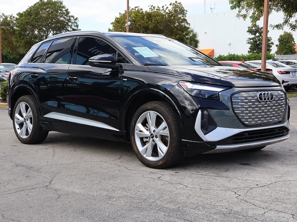 Used 2023 Audi Q4 e-tron Premium Plus with VIN WA1L2BFZ0PP049073 for sale in Miami, FL