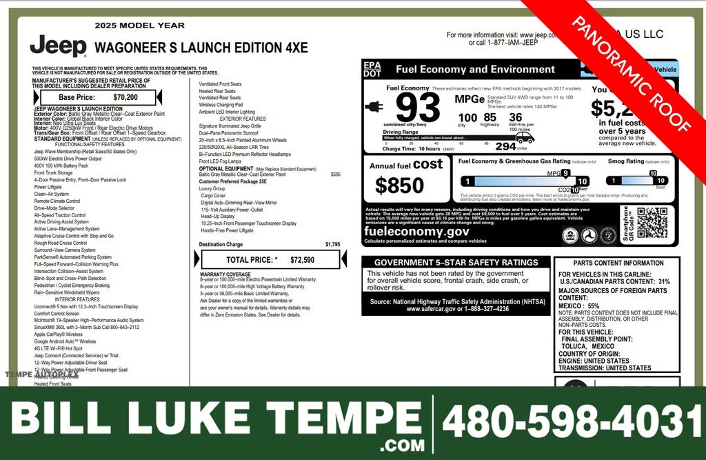 2025 Jeep Wagoneer S Launch Edition's photo