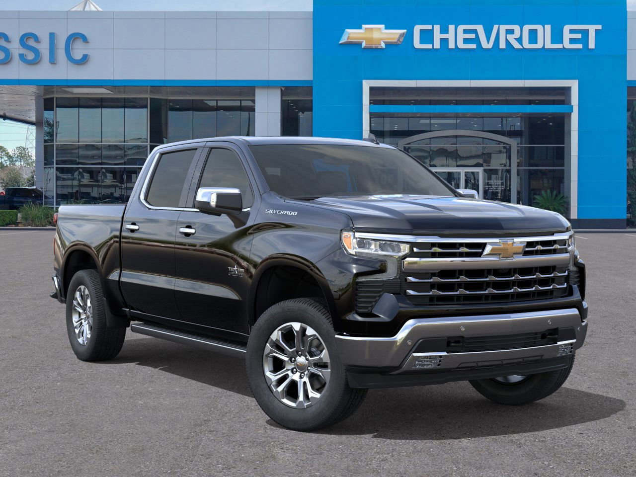 2025 Chevrolet Silverado 1500 LTZ Black at Classic Elite Chevrolet Hwy 6