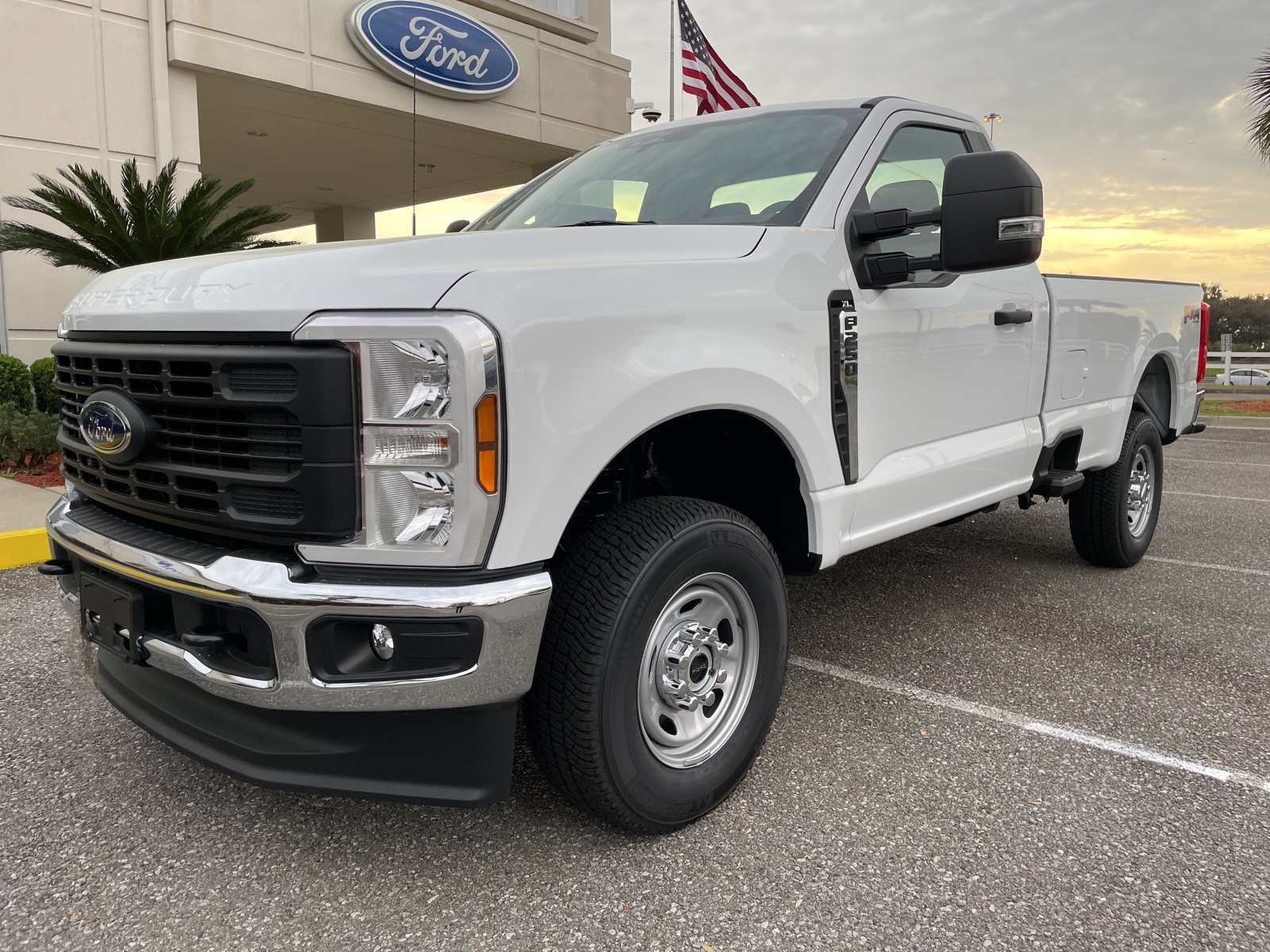 New 2024 Oxford White Ford F-250® XL image 1