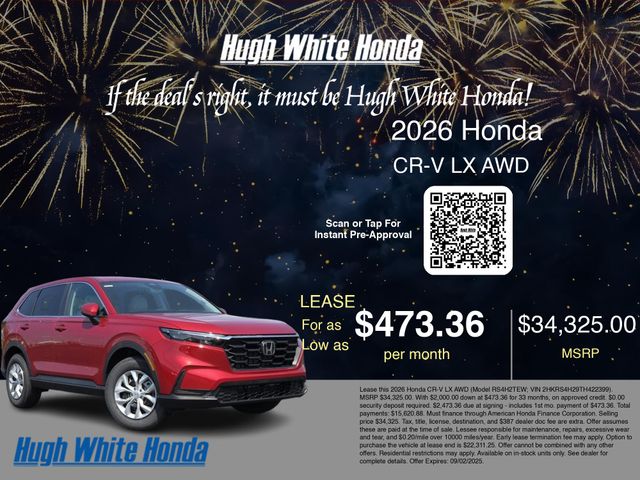2026 Honda CR-V LX photo 3