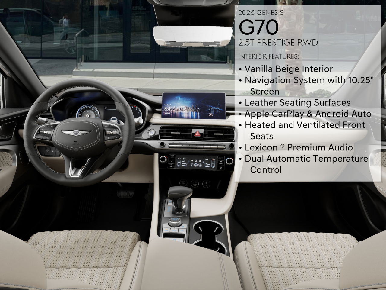 2026 Genesis G70 2.5T Prestige photo 17