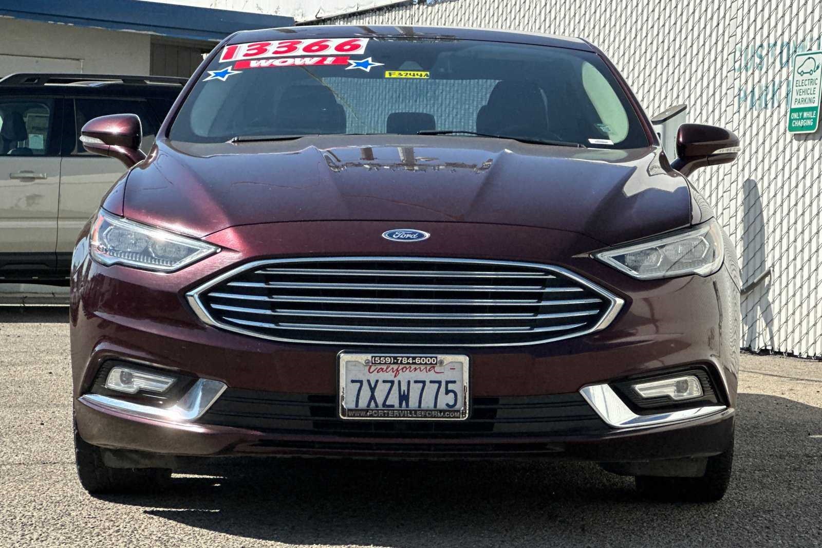 PreOwned 2017 Ford Fusion SE 4 Door Sedan in Porterville F3244A