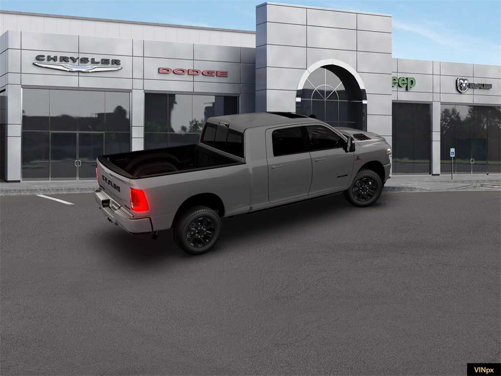 New 2026 Ceramic Gray Clear-Coat Exterior Paint RAM Laramie Night Edition image 20