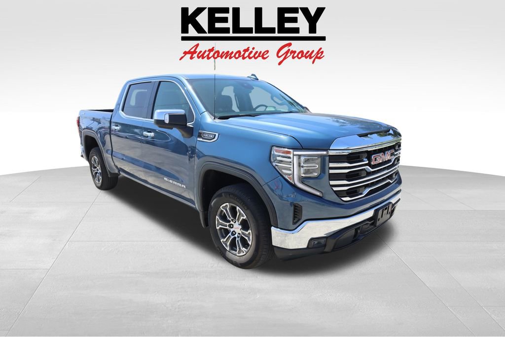 Used 2024 Downpour Metallic GMC SLT image 1