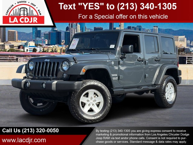 2017 Jeep Wrangler Unlimited Sport