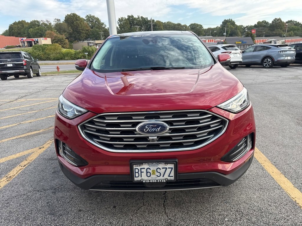 Used 2020 Ford Edge Titanium with VIN 2FMPK4K98LBB54109 for sale in Kansas City