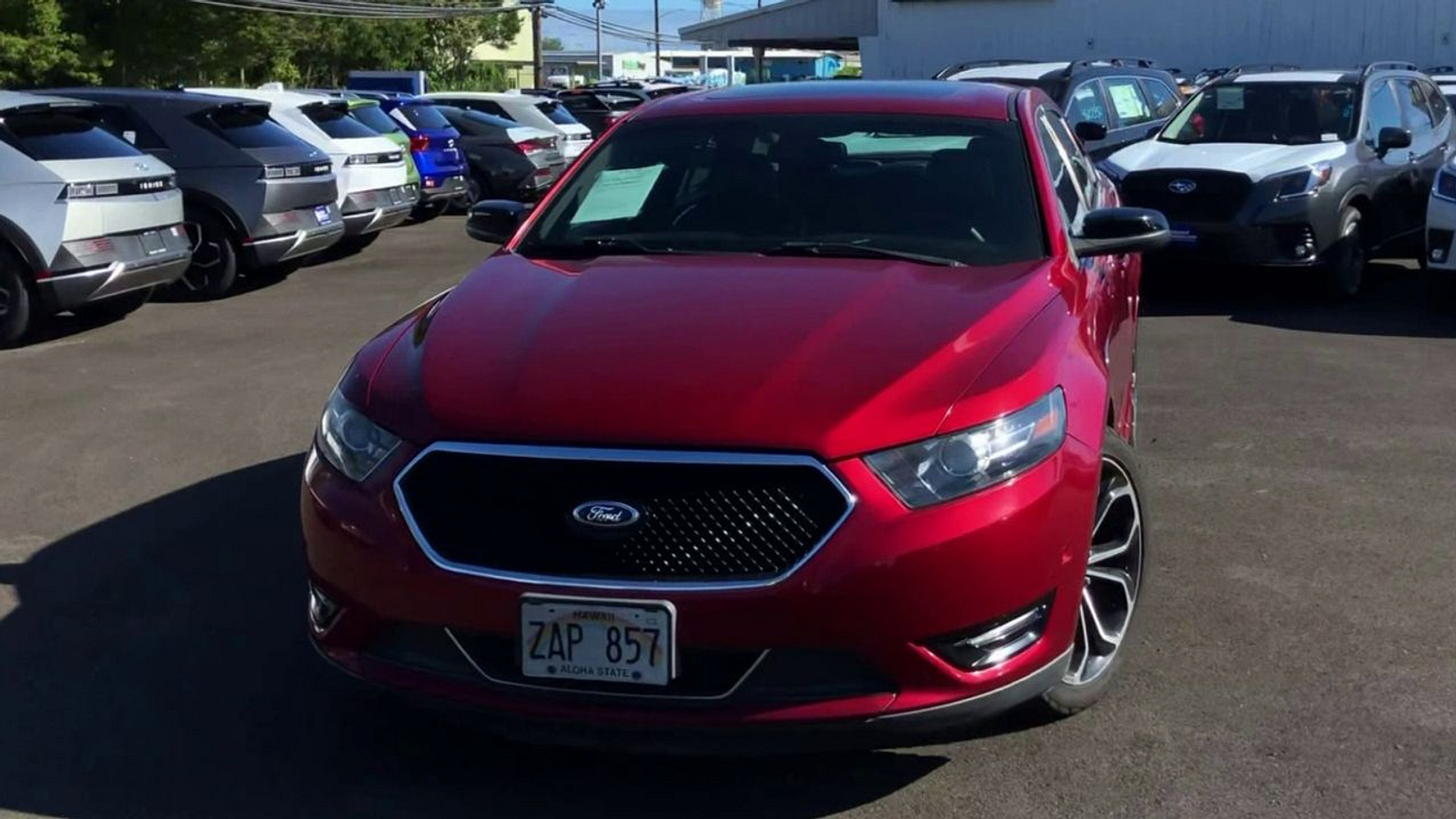 PreOwned 2013 Ford Taurus SHO 4dr Car in Hilo R431383A Big Island Motors