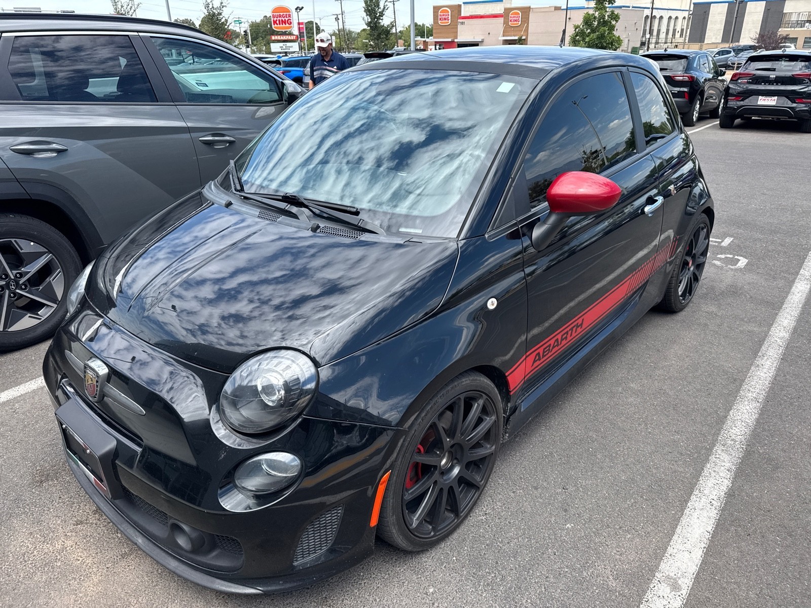Used 2015 Nero Puro (Straight Black) FIAT Abarth image 1
