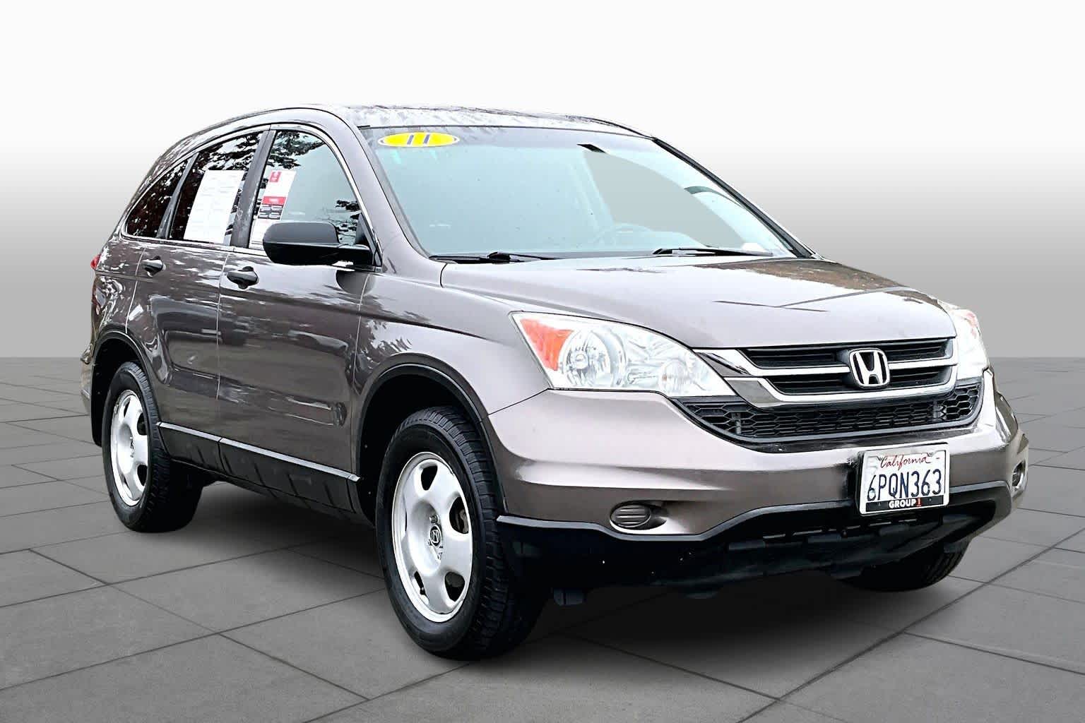 Used 2011 Honda CR-V LX with VIN 5J6RE3H36BL012528 for sale in Folsom, CA