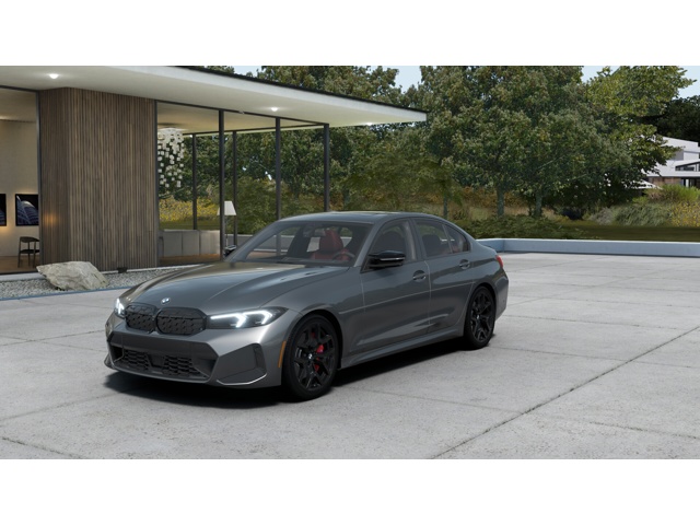 New 2025 Gray BMW M340i image 1